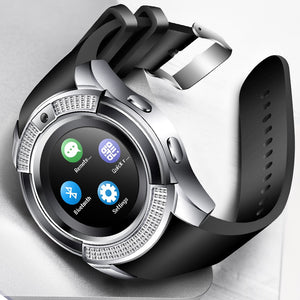 Smartwatch para Android (Camera, Bluetooth, SIM, TF Card) - [ Frete Grátis )