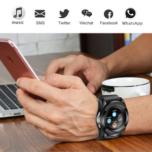 Smartwatch para Android (Camera, Bluetooth, SIM, TF Card) - [ Frete Grátis )